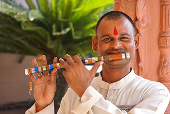 Bamboo flute Training
